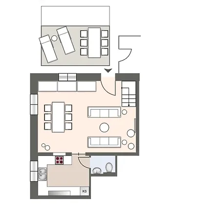 Apartment Alte Schule Wasserkoog